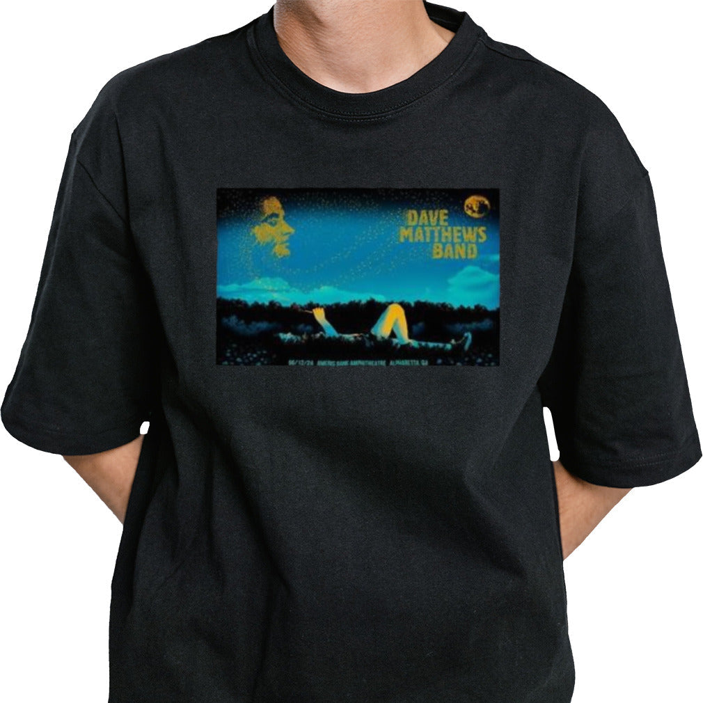 Dave Matthews Bands Ameris Bank Amphitheatre in Alpharetta GA June 12 2024 Poster shirt