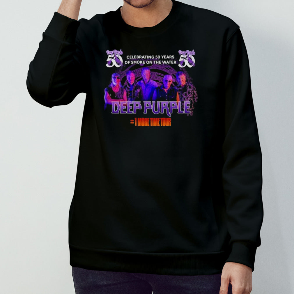 Deep Purple 1 More Time Tour 2024 50 Years Of Smoke On The Water Shirt