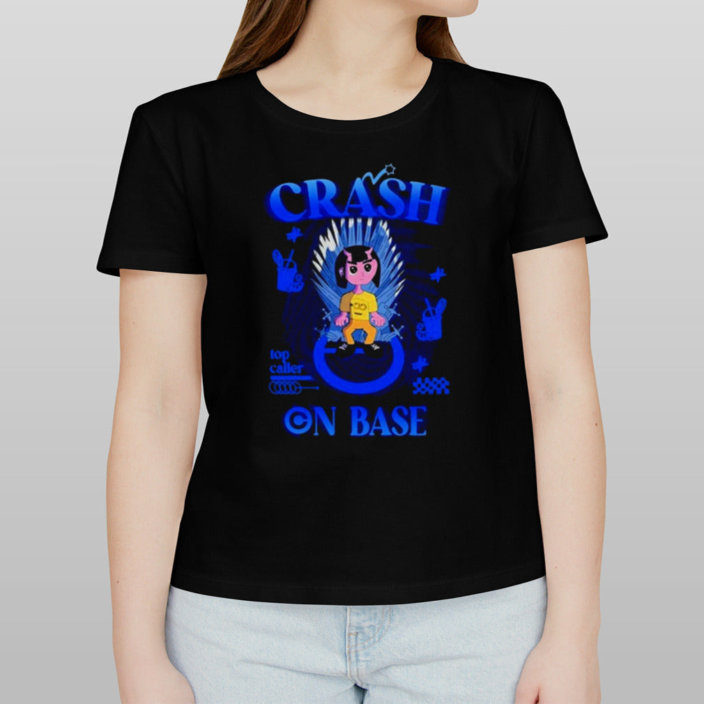 Design Men Crash On Base Top Caller Shirt