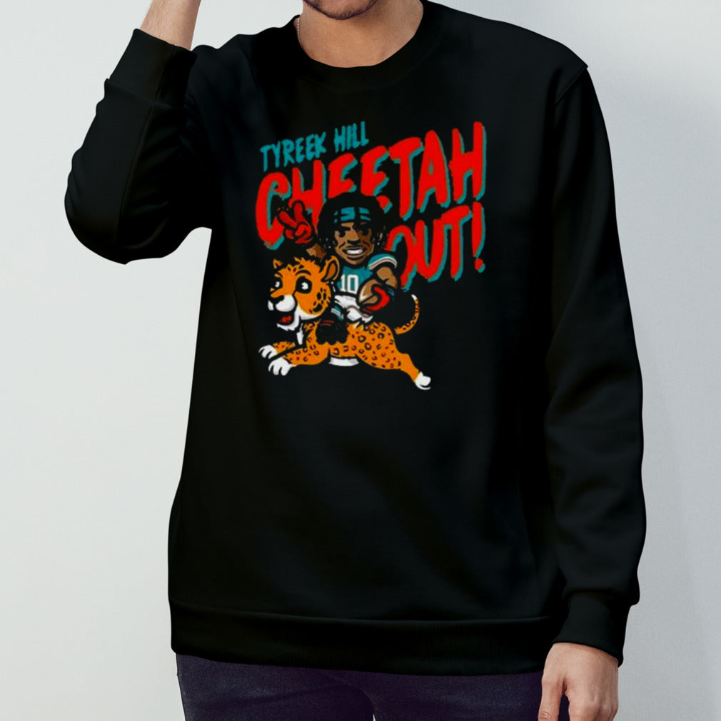 Dolphreaky Tyreek Hill Cheetah Out Shirt
