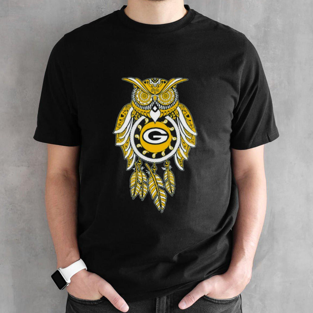 Dreamcatcher Owl Green Bay Packers Shirts