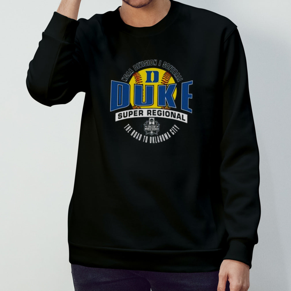 Duke Blue Devils 2024 NCAA Division I Softball Super Regional The Road To Oklahoma City Shirt