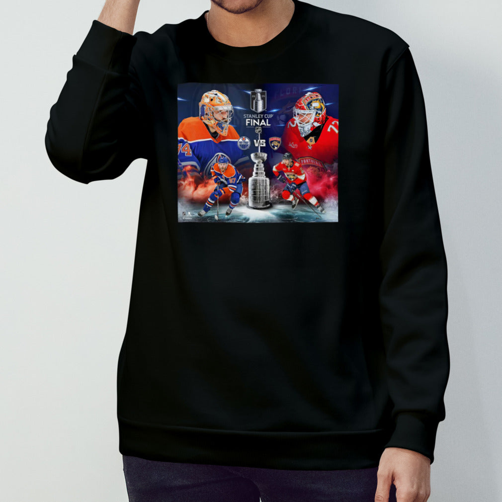 Edmonton Oilers vs. Florida Panthers 2024 NHL Stanley Cup Final Matchup shirt