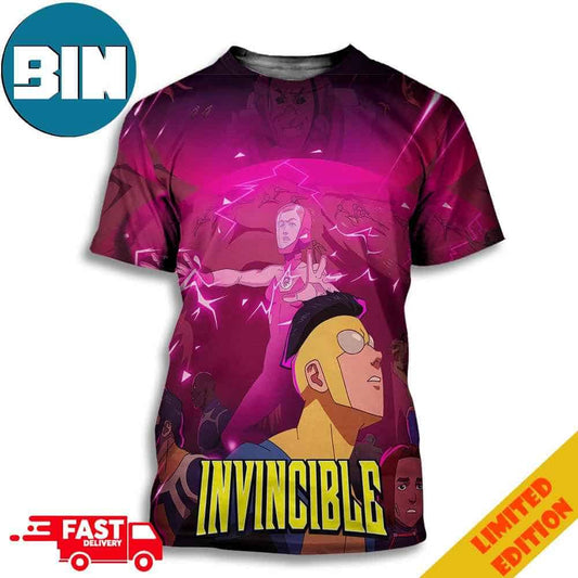 Exclusive Poster for Episode 5 Of Invincible Season 2 3D T-Shirts