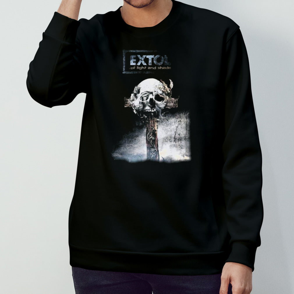 Extol Of Light And Shade Skull T-shirt