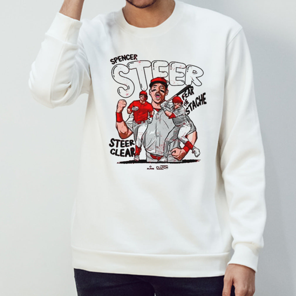 Fear The Stache Of Spencer Steer T-shirt