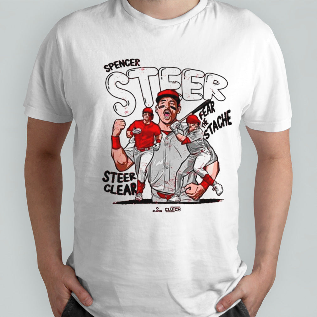 Fear The Stache Of Spencer Steer T-shirt
