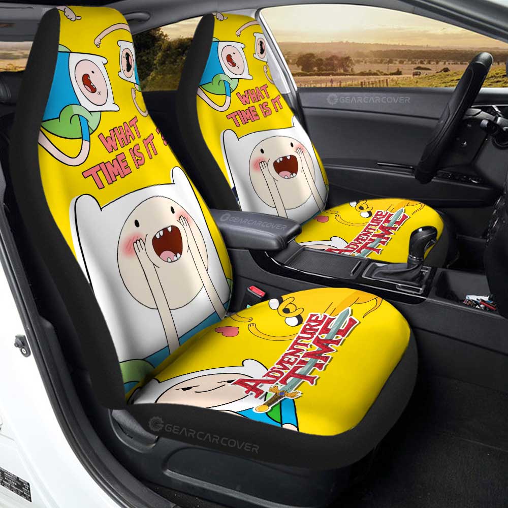 Finn the Human Car Seat Covers Custom Adventure Time