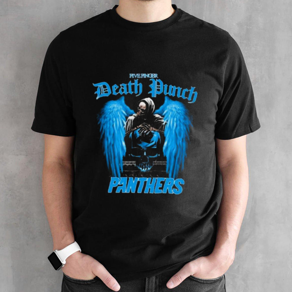 Five Finger Death Punch Carolina Panthers Shirt