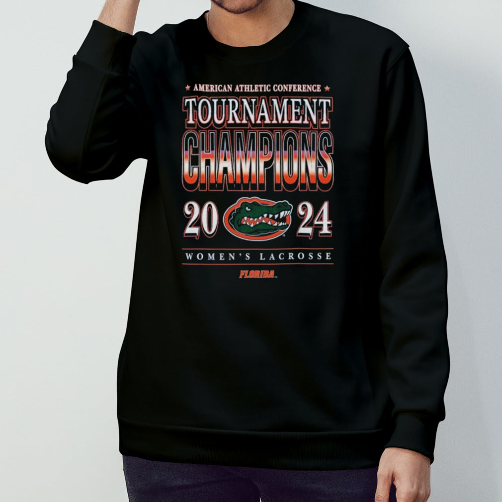 Florida Gators Women’s Lacrosse 2024 American Athletic Conference Tournament Champions T-shirt