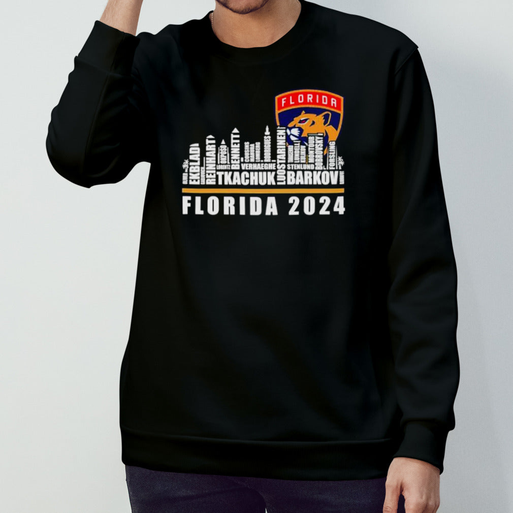 Florida Panthers 2024 City Player names fan shirts