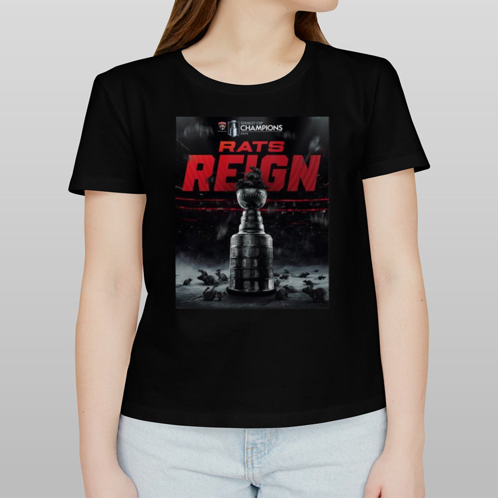 Florida Panthers 2024 Stanley Cup Champions Rats Reign shirt