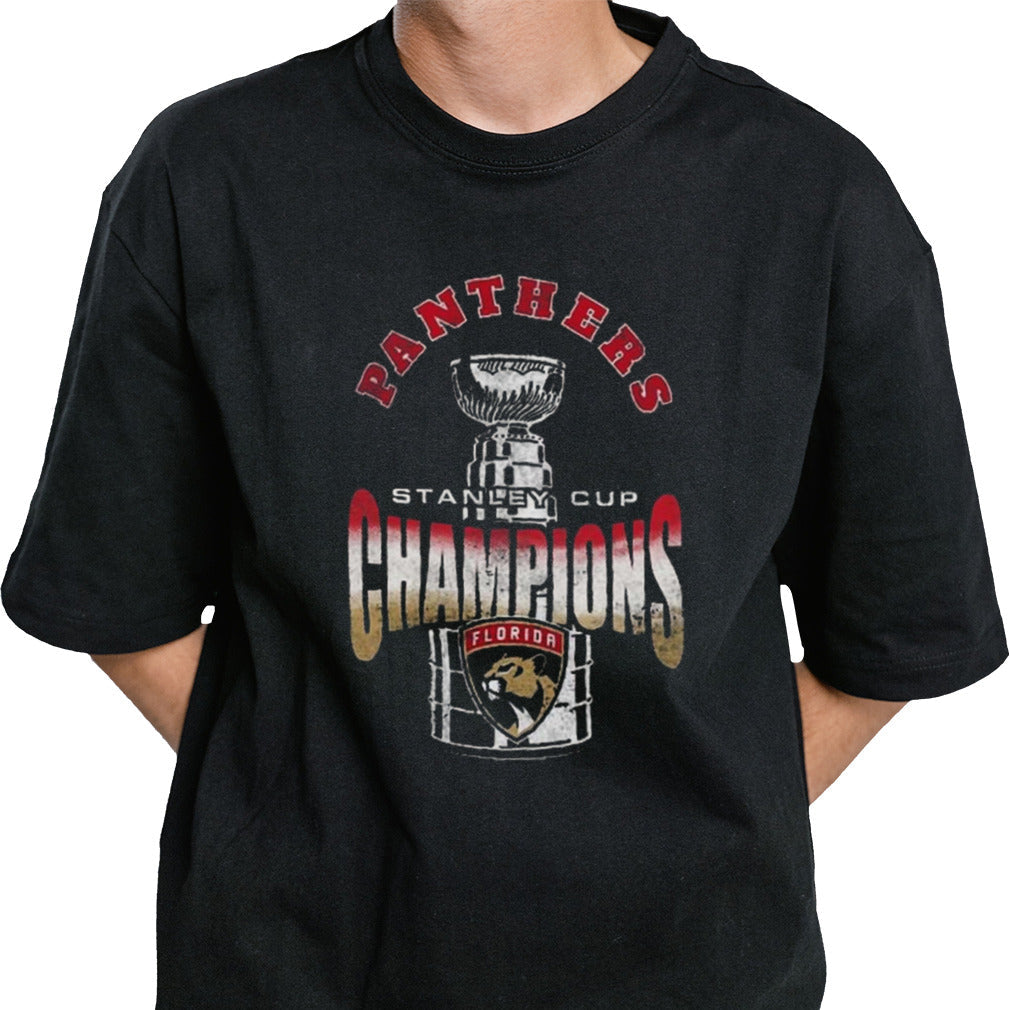 Florida Panthers 2024 Stanley Cup Champions Tri-Blend Shirt