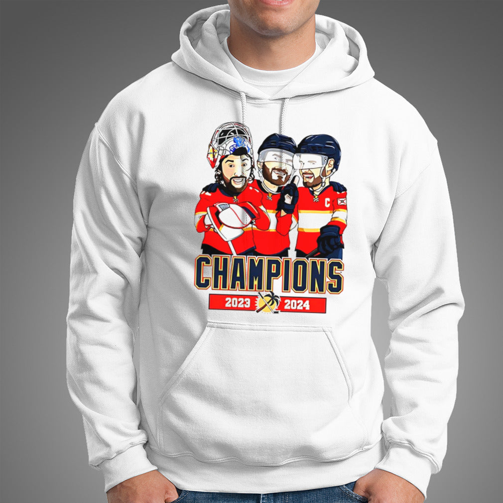 Florida Panthers Champions 2023-2024 players cartoon shirt