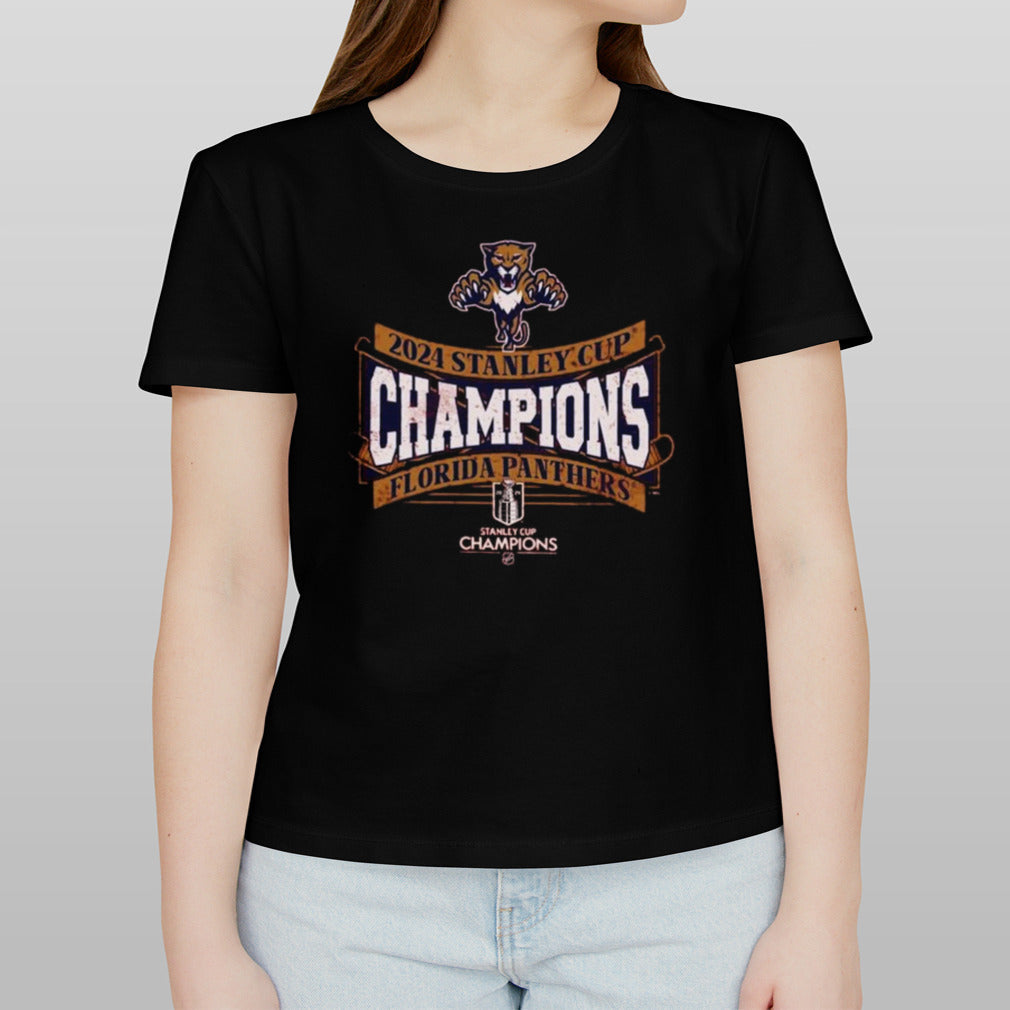 Florida Panthers Majestic Threads 2024 Stanley Cup Champions Softhand Muscle Shirt