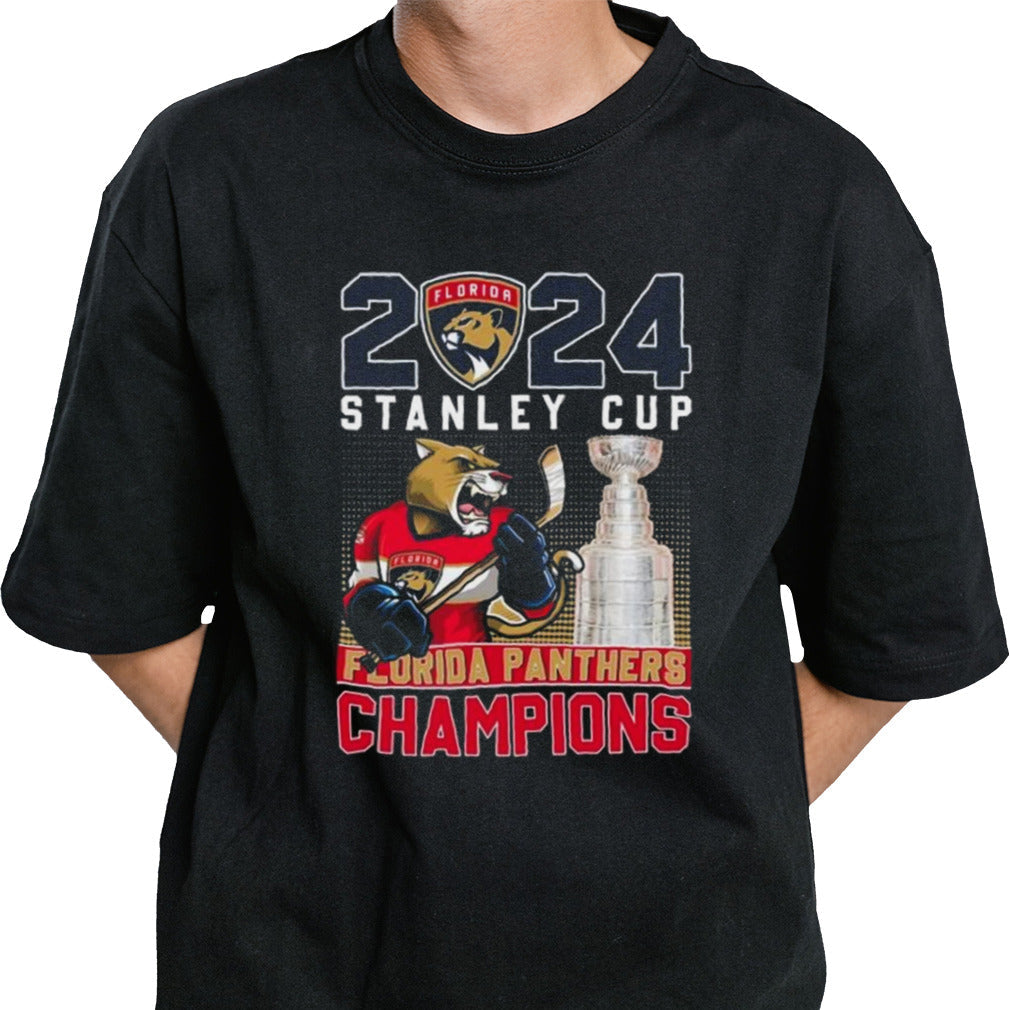 Florida Panthers Mascot 2024 Stanley Cup Champions shirt