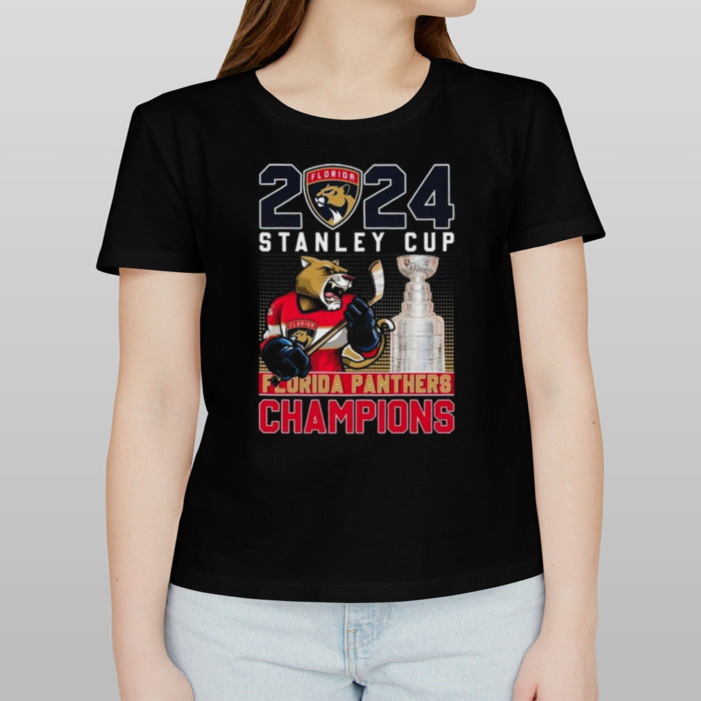 Florida Panthers Mascot 2024 Stanley Cup Champions shirt