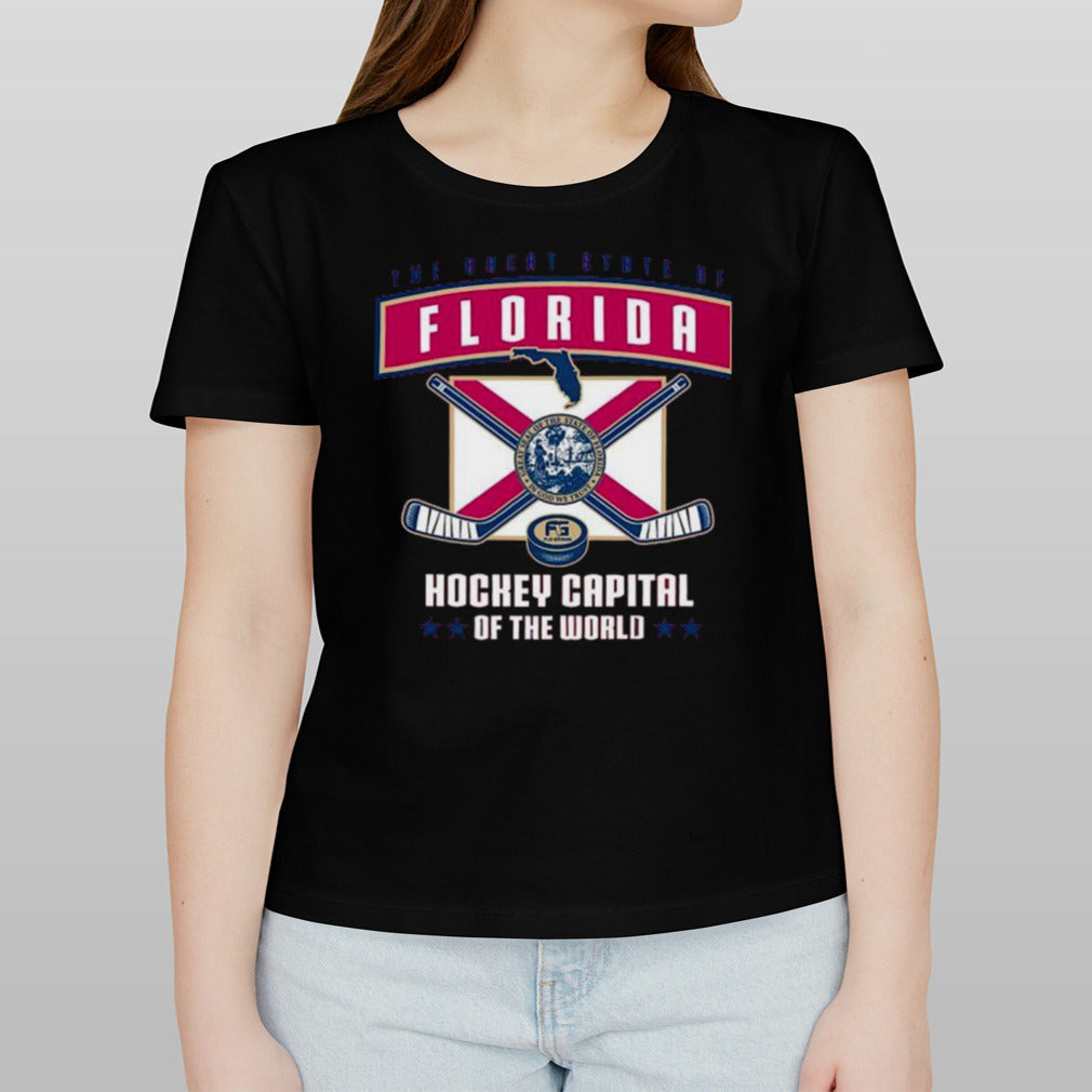 Florida Panthers The Great State Of Florida Hockey Capital Of The World Shirt