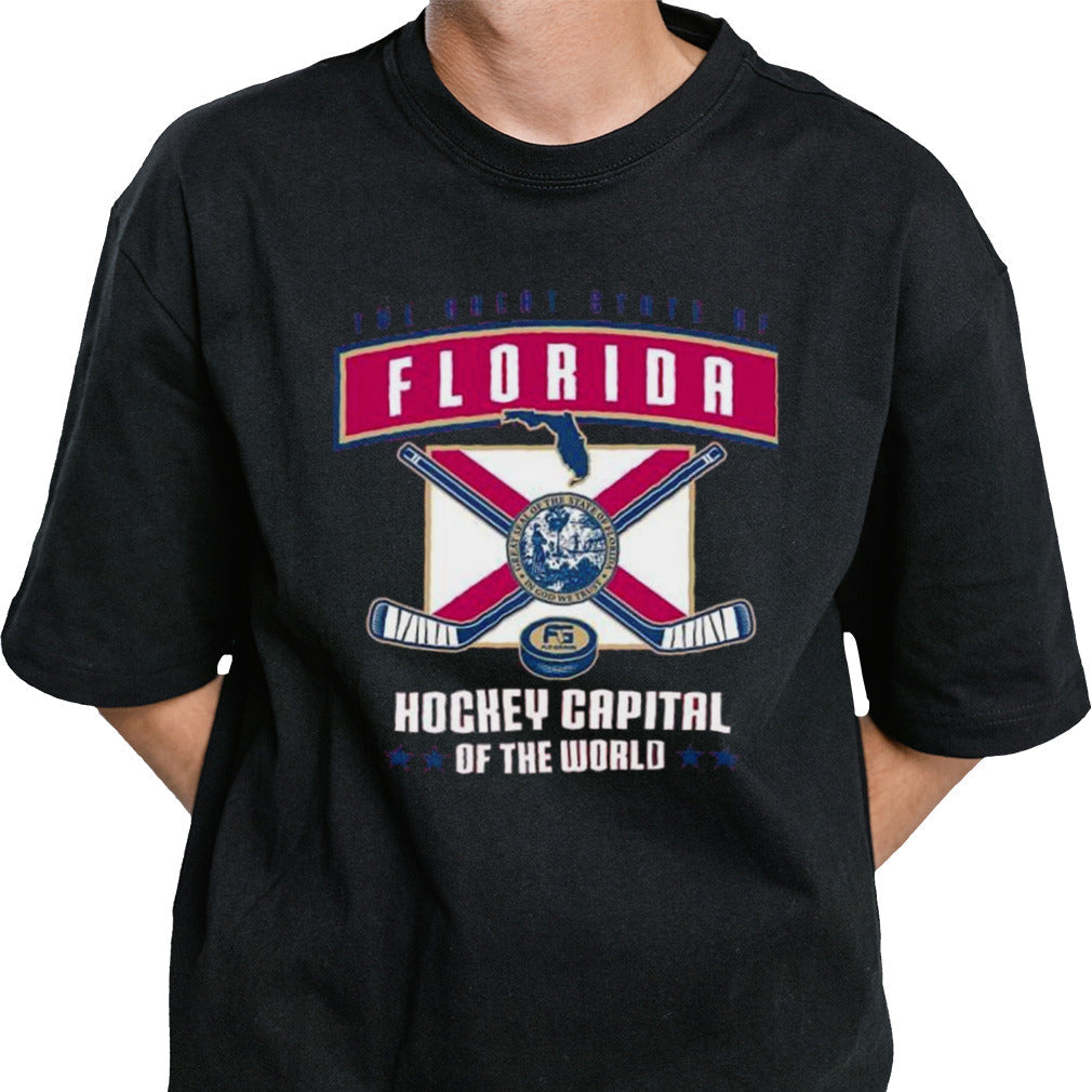 Florida Panthers The Great State Of Florida Hockey Capital Of The World Shirt
