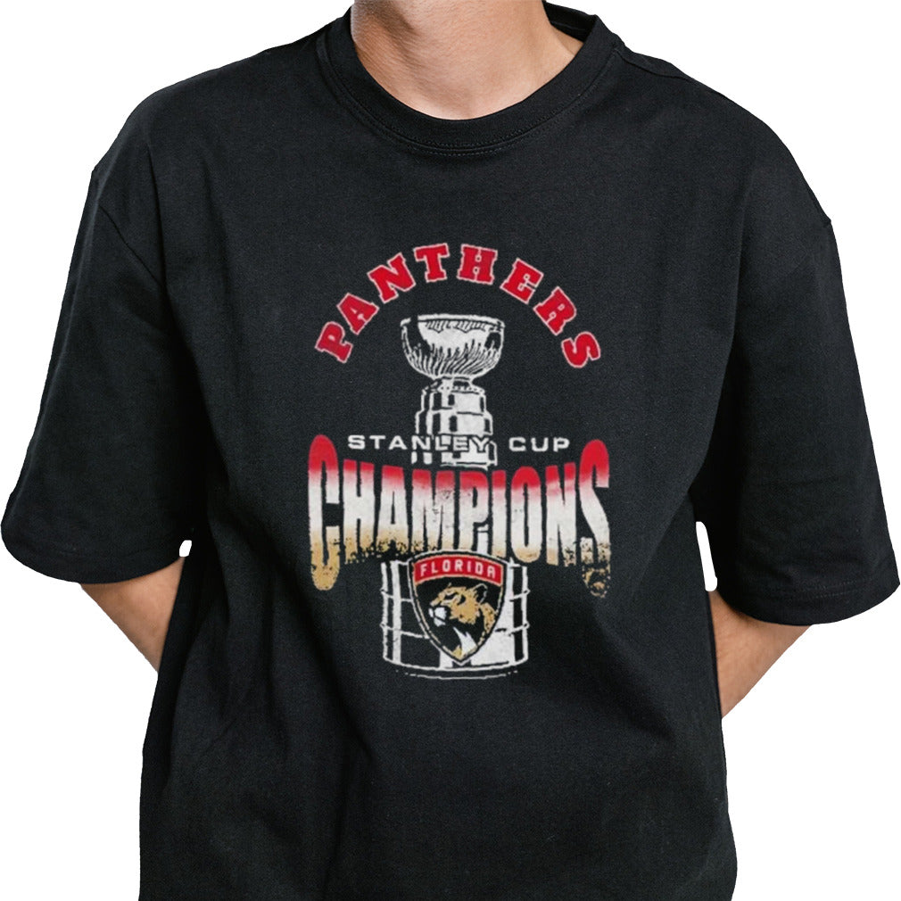 Florida Panthers Trophy 2024 Stanley Cup Champions T-shirt