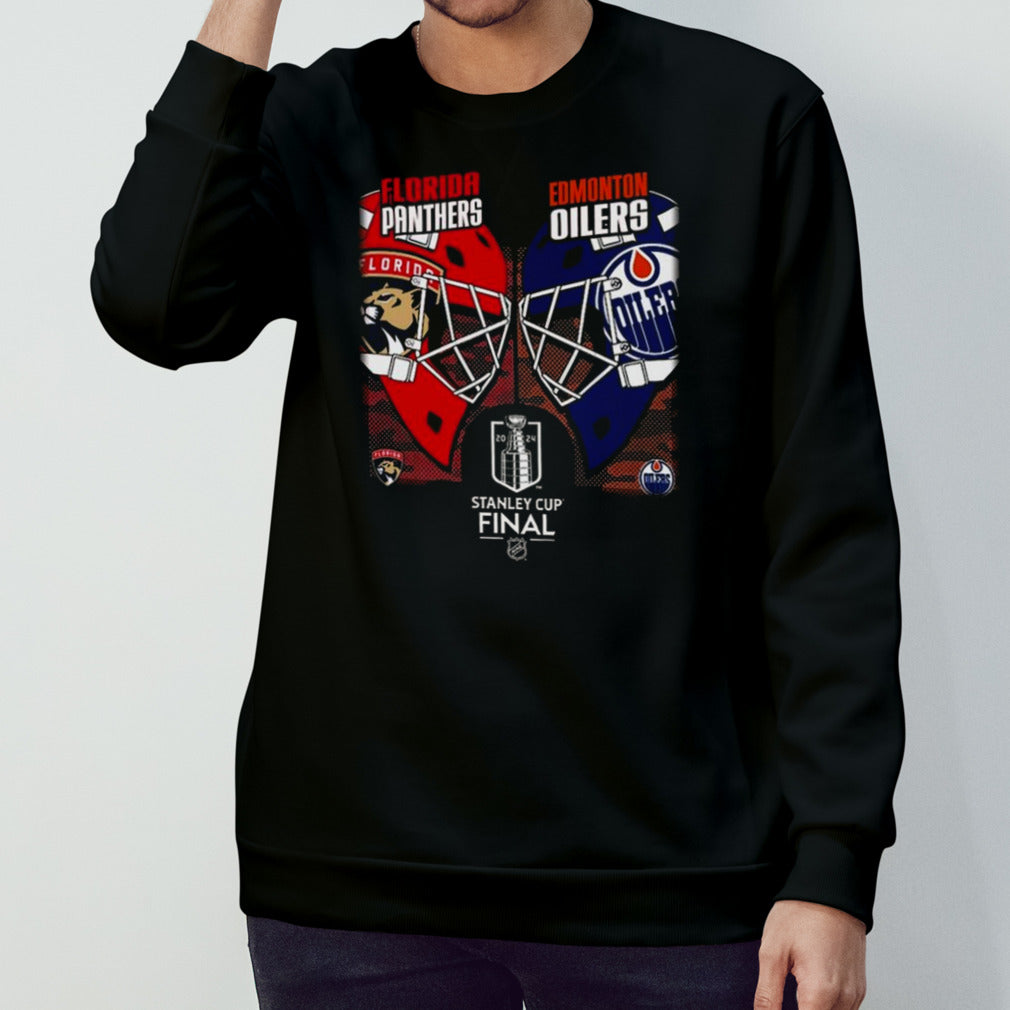 Florida Panthers Vs. Edmonton Oilers 2024 Eastern Stanley Cup Final Matchup Youth T-shirt