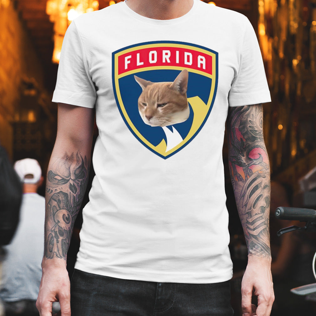 Florida Panthers cat logo shirt