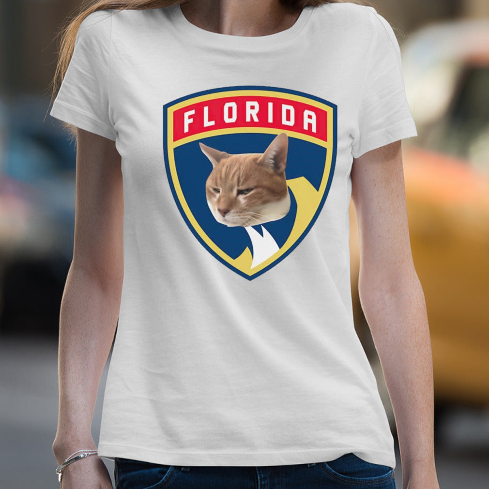 Florida Panthers cat logo shirt