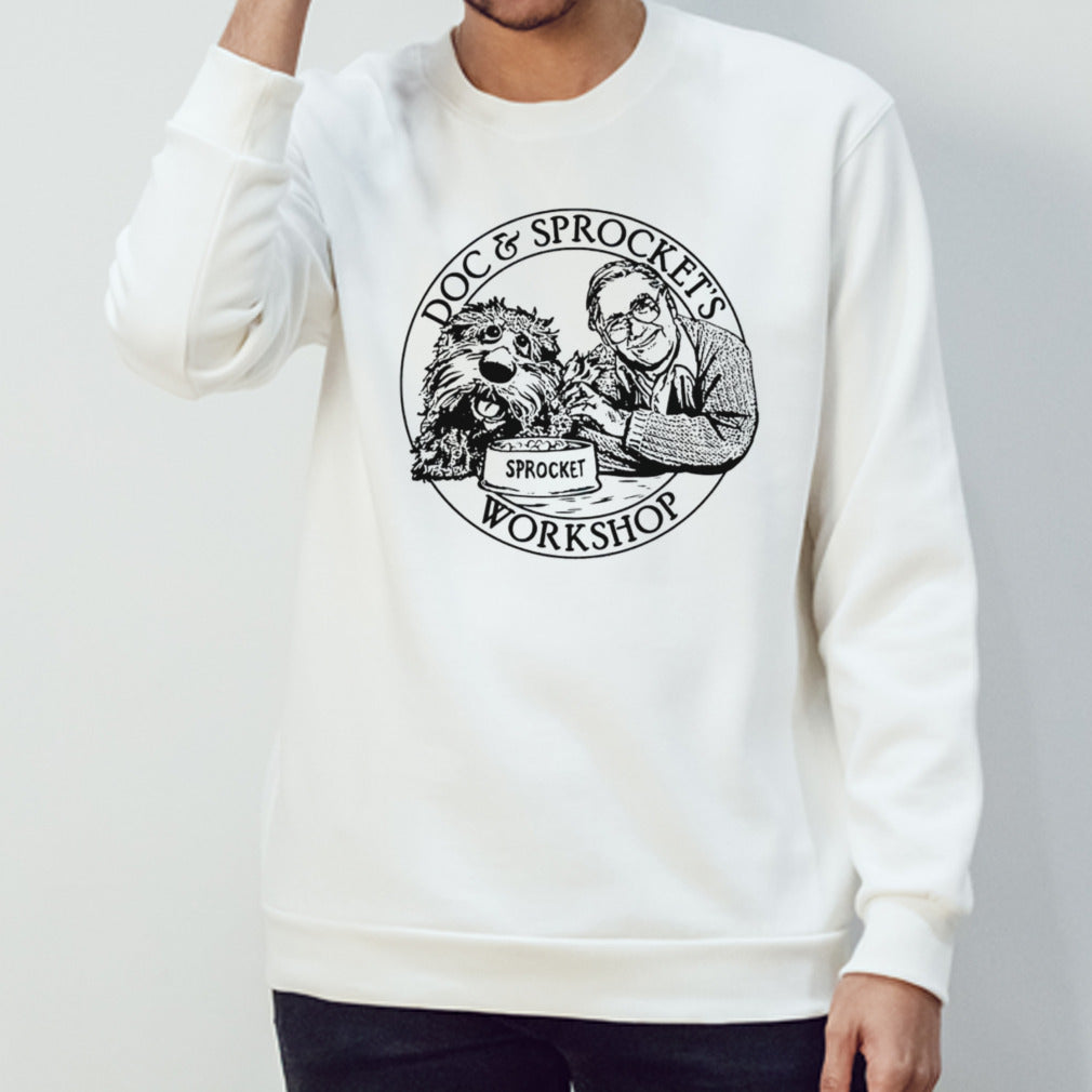 Fraggle Rock Doc and Sprockets workshop shirts