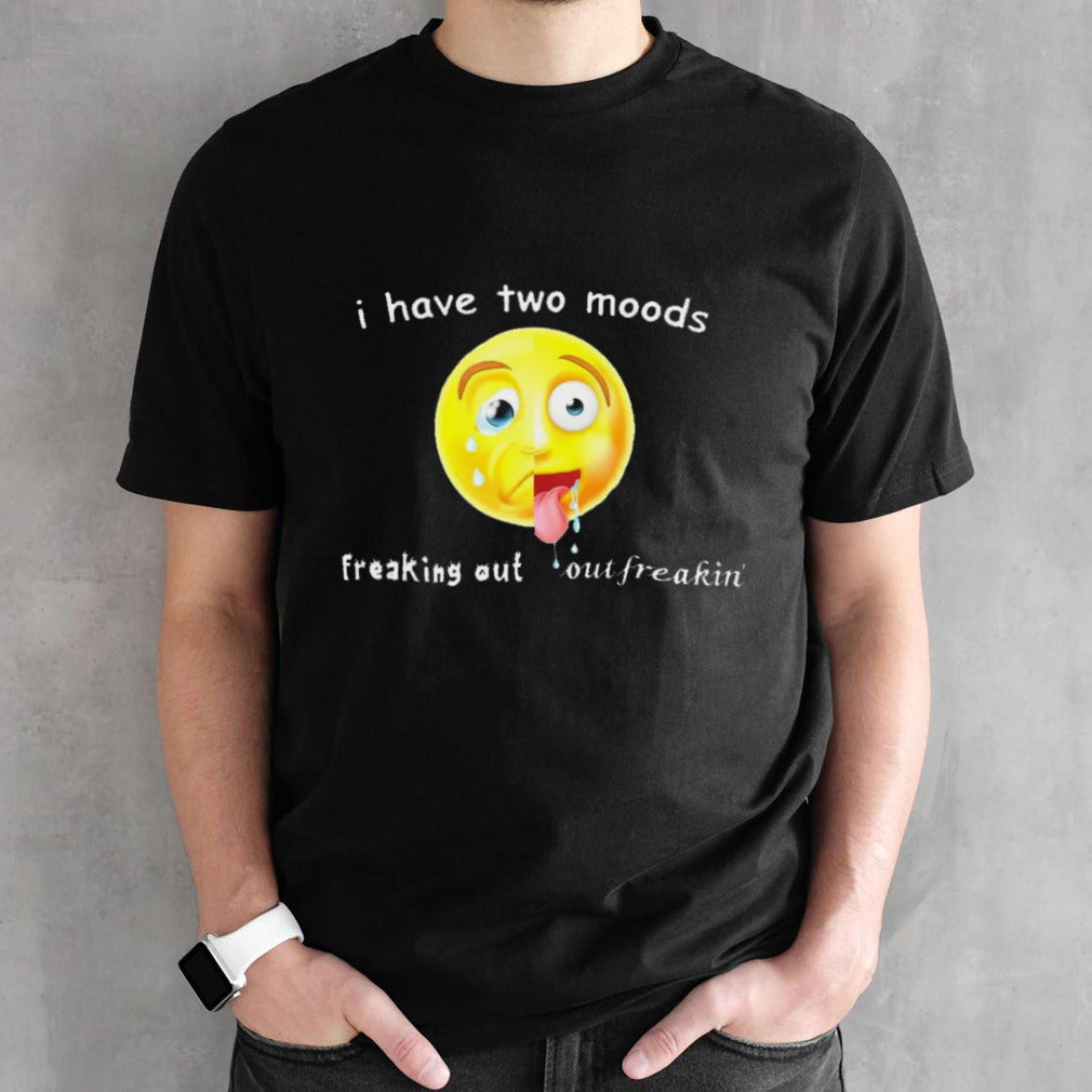 Freaking out out freakin’ emoji shirt