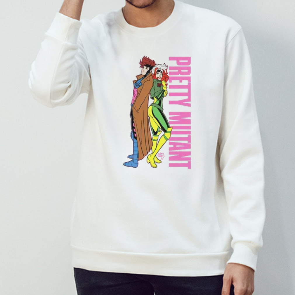 Gambit and Rogue Pretty Mutant shirts