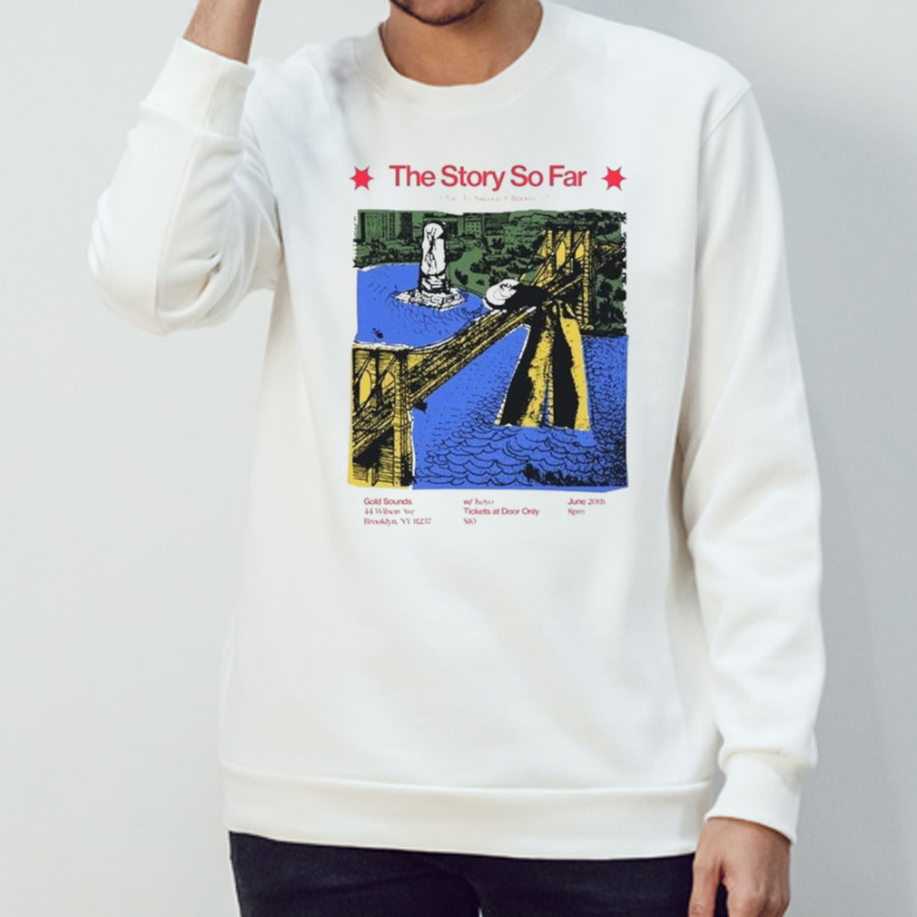 Gold Sounds The Story So Far Brooklyn Show T-Shirt