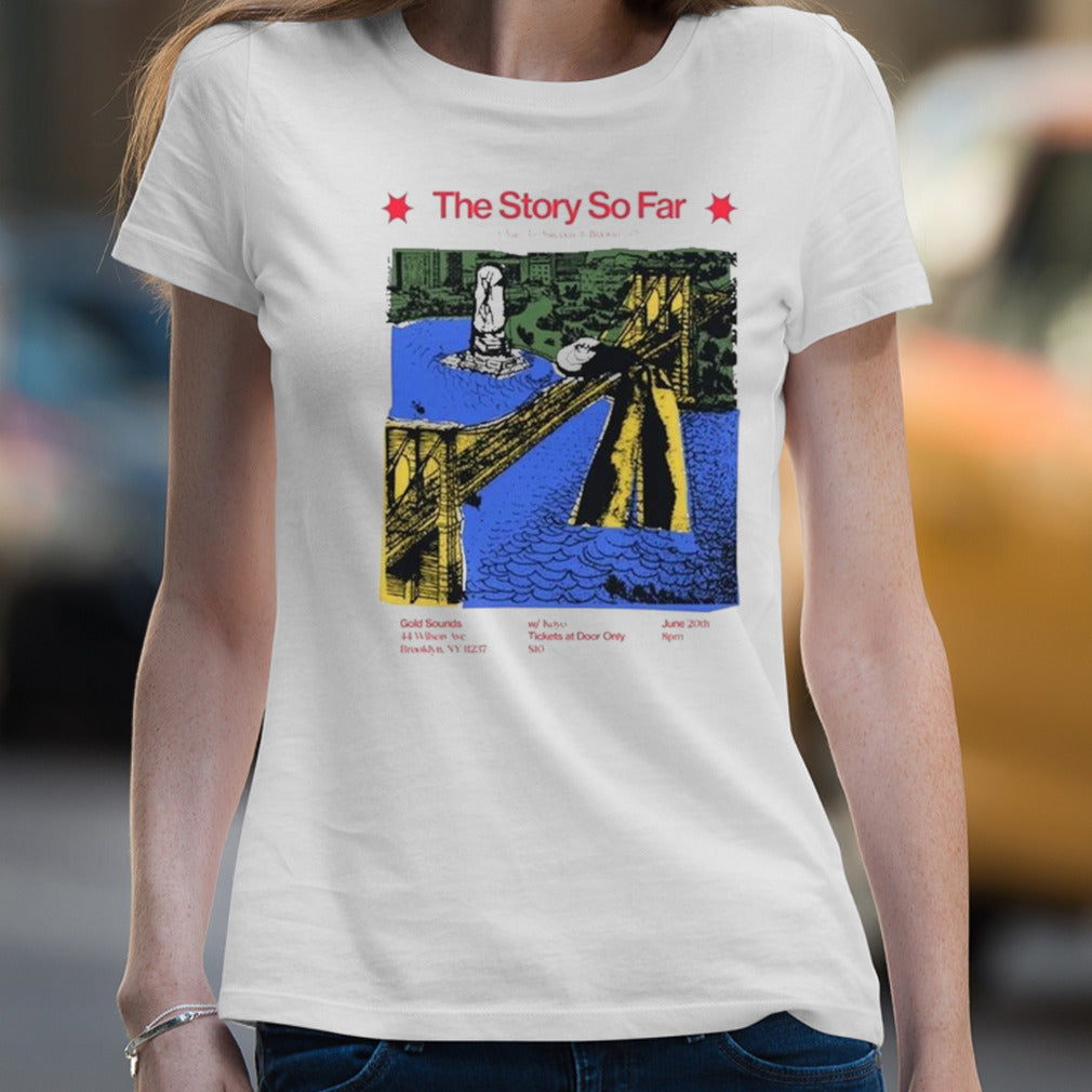 Gold Sounds The Story So Far Brooklyn Show T-Shirt