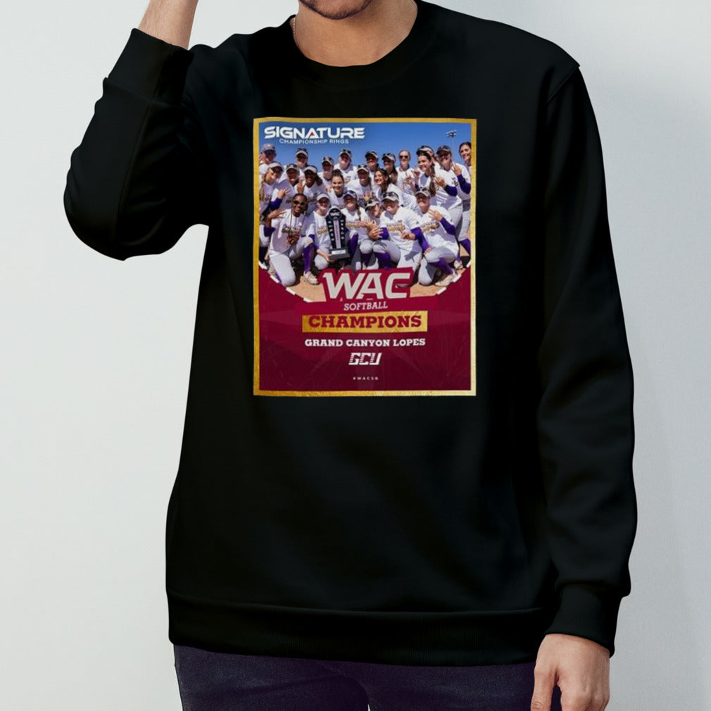 Grand Canyon Softball 2024 WAC Tournament Champions Shirt