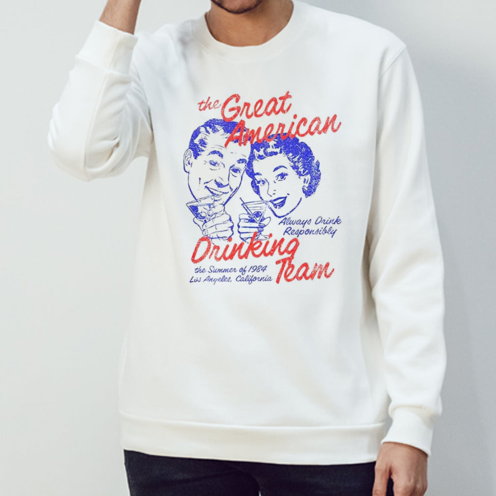 Great American drinking team shirt