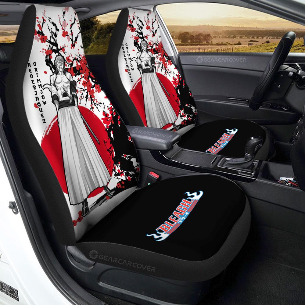 Grimmjow Jaegerjaquez Car Seat Covers Custom Japan Style Anime Bleach Car Interior Accessories