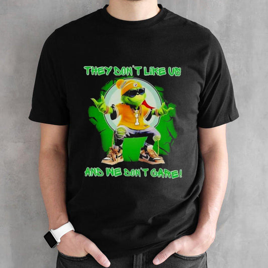 Grinch Pittsburgh Steelers They Dons’t Like Us And We Dons’t Care Shirts