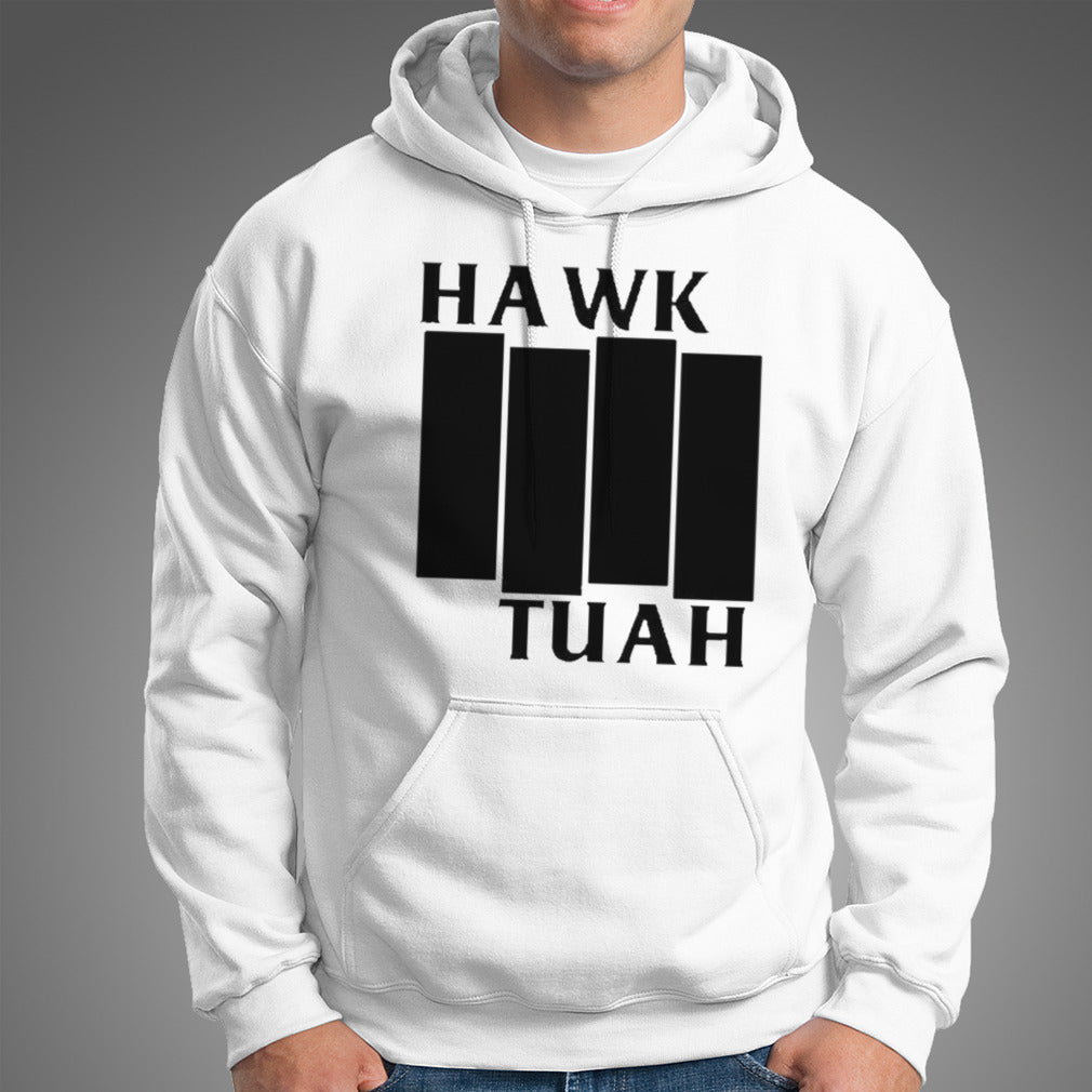 Hawk Tuah Black Flag shirt