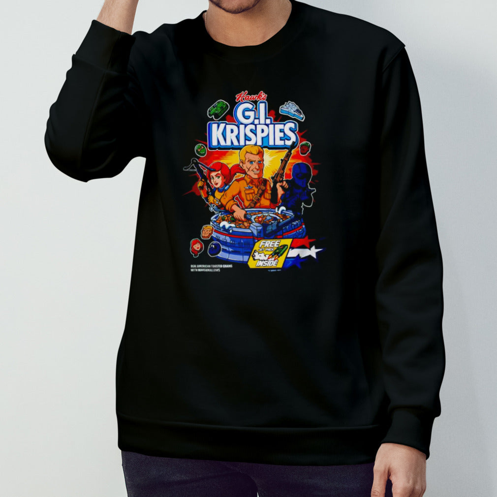 Hawk’s G.I. Krispies shirt