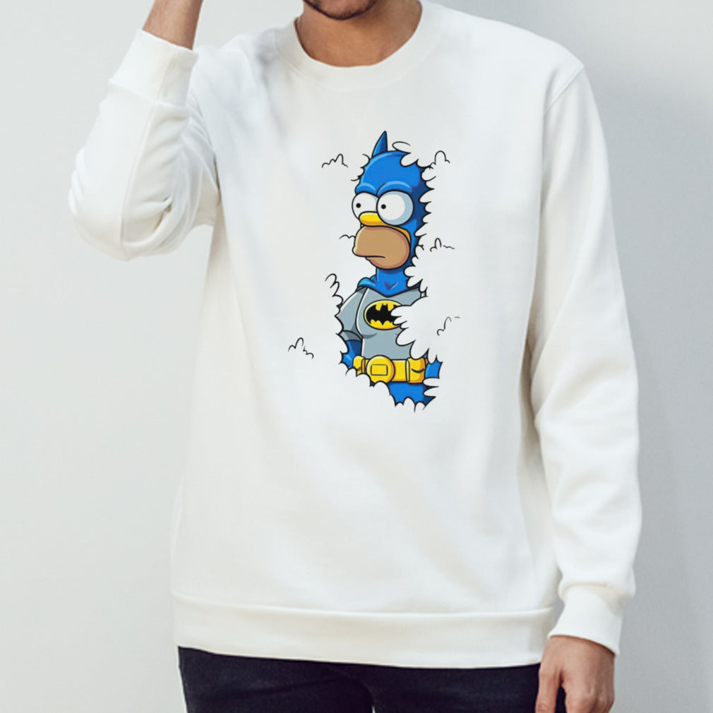 Hedgeman Homer Simpson x Batman shirt