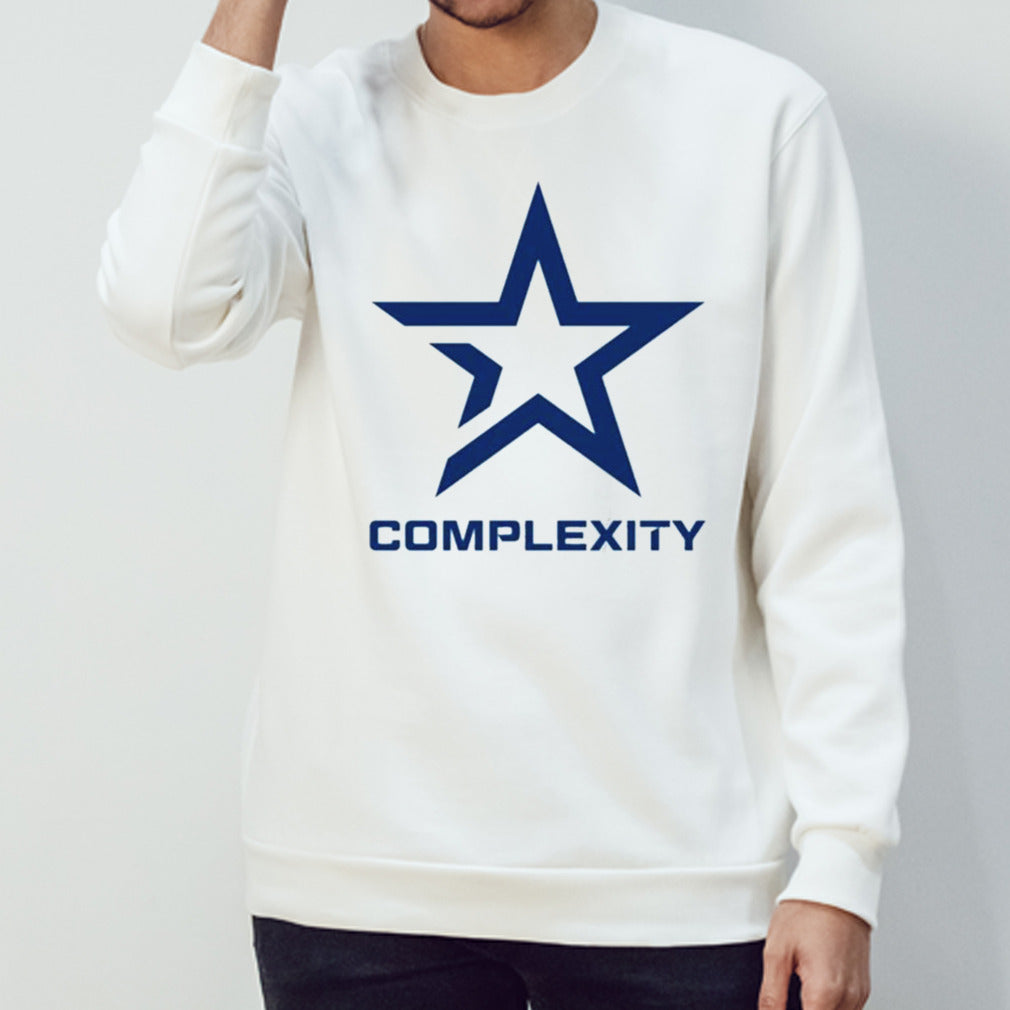 Hercules Dad Wearing Complexity Logo Shirts