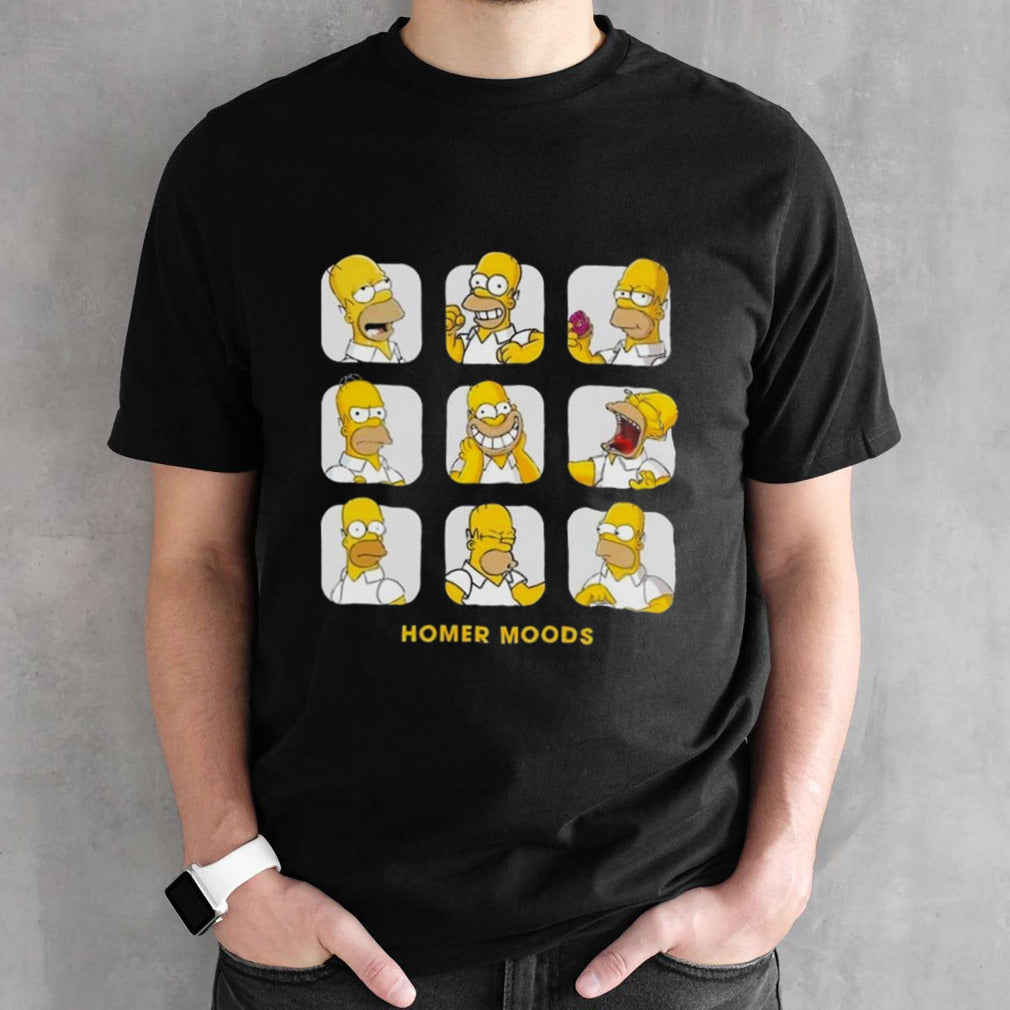 Homer Simpson Moods The Simpson 2024 T-shirt
