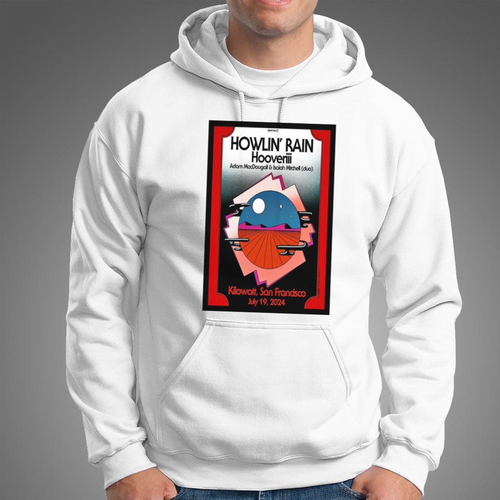 Hooveriii July 19 2024 Kilowatt Bar San Francisco CA Poster shirt