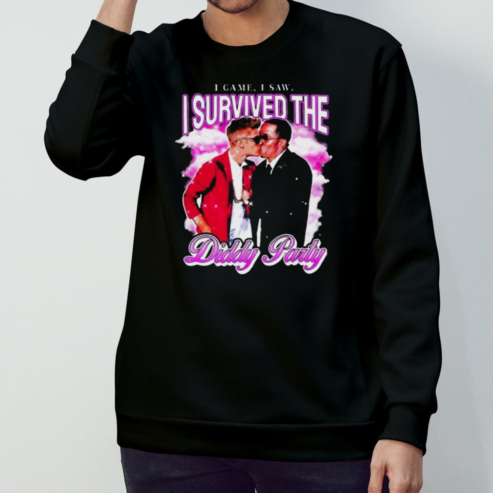 I Came I Saw I Survived The Diddy Party Shirt