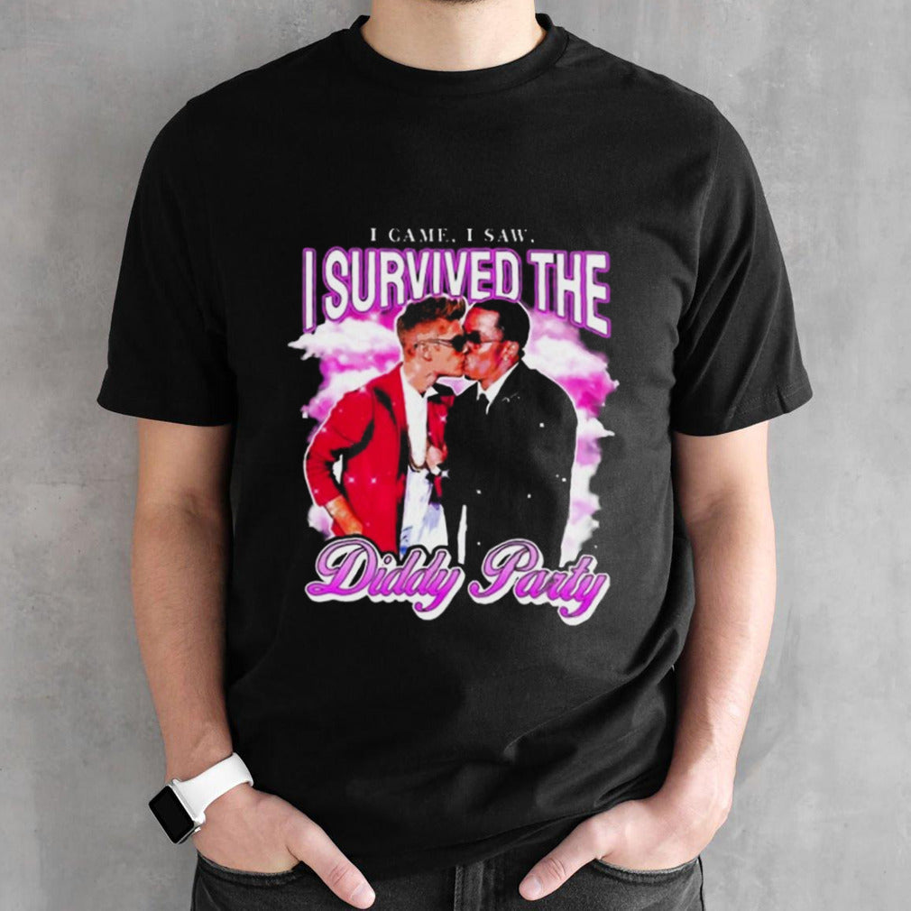 I Came I Saw I Survived The Diddy Party Shirt
