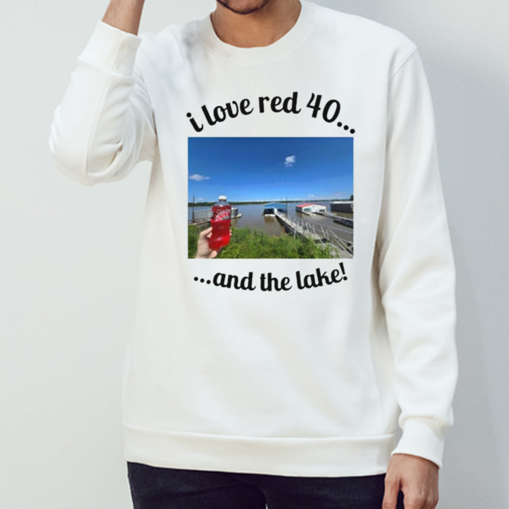 I Love Red 40 And The Lake T-shirt