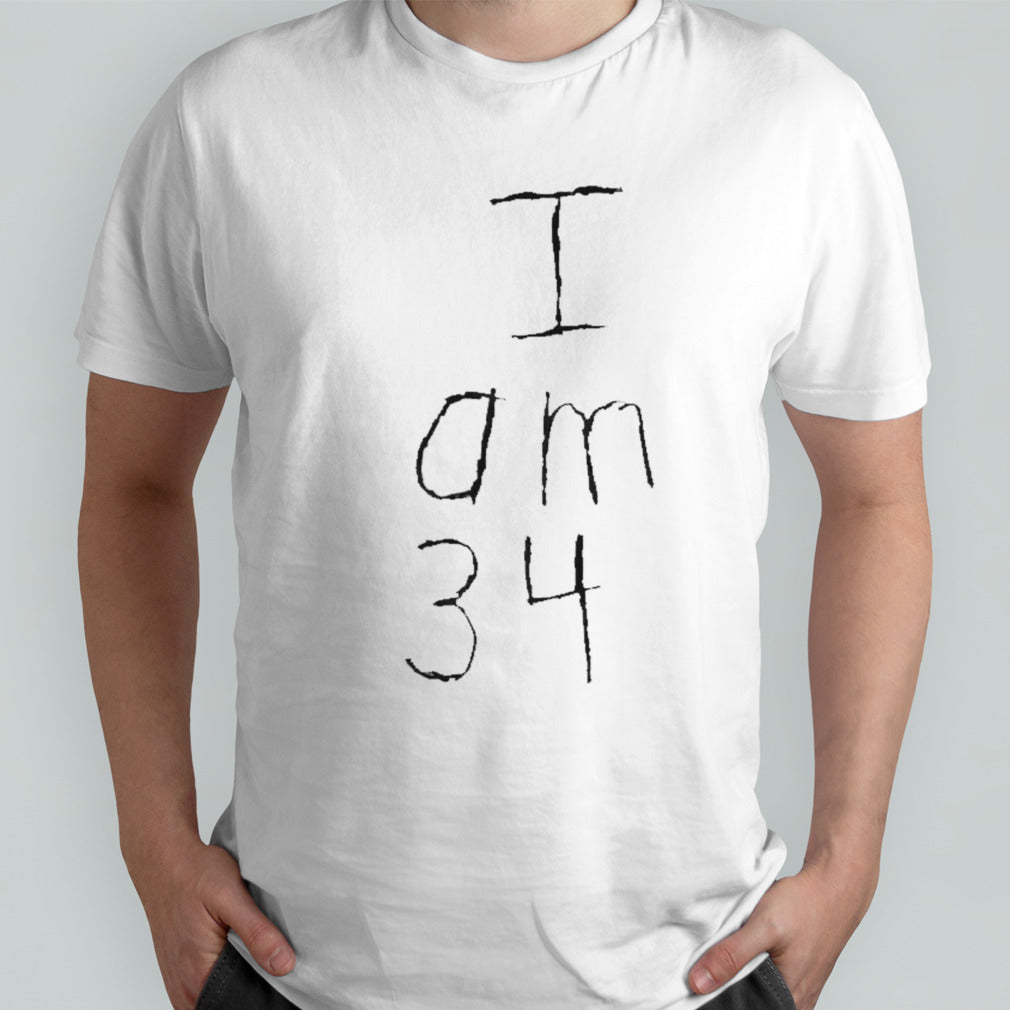 I am 34 by Marcus Pork shirts
