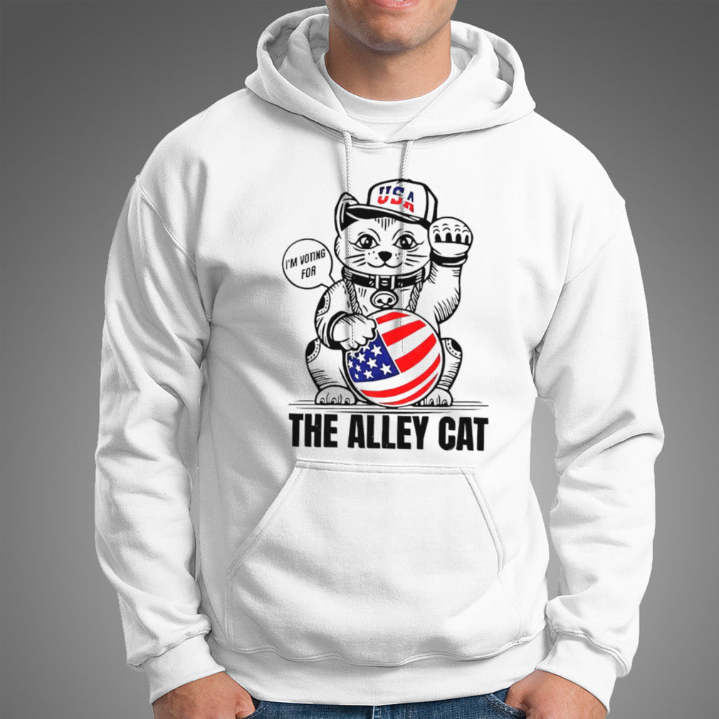 I’m voting for the alley cat shirt