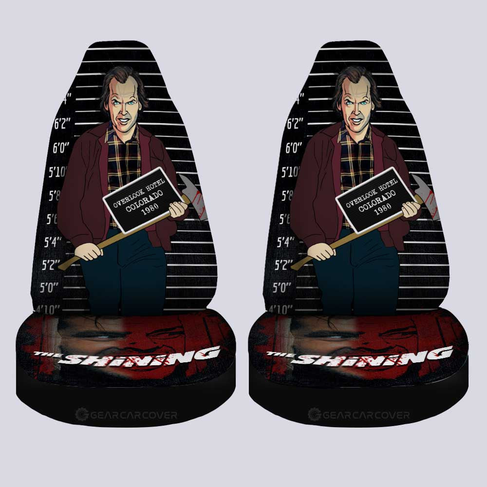 Jack Torrance in The Shining Car Seat Covers Custom Horror Characters Car Accessories