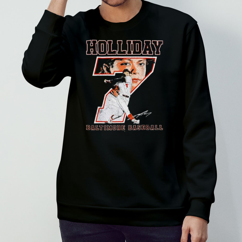 Jackson Holliday number 7 Baltimore Orioles signature shirts
