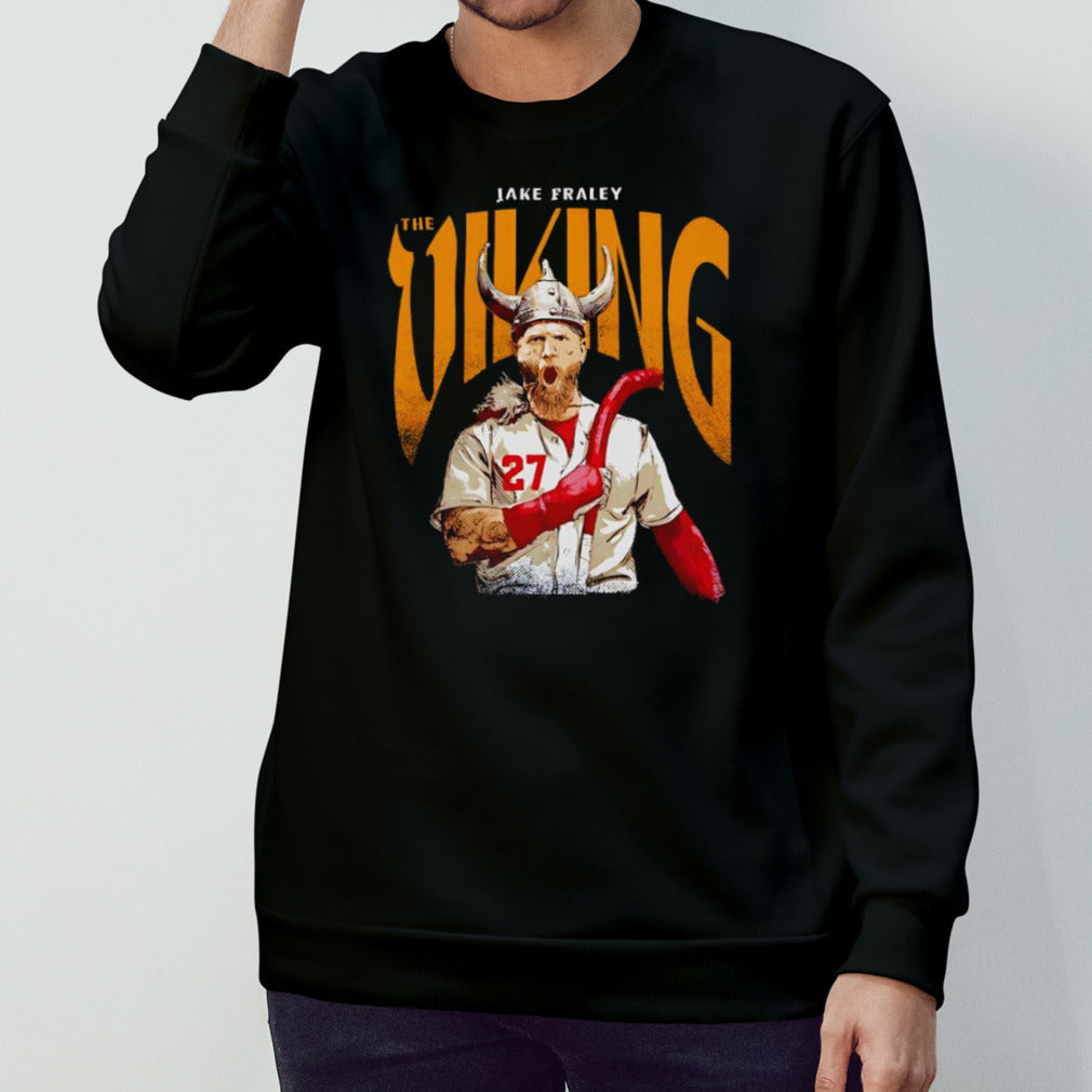 Jake Fraley Cincinnati Reds The Viking shirt